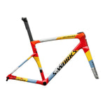 S-Works Tarmac SL9 Team Replica Frameset - SD Worx - Protime - Vivred/Yel/Dlmmet