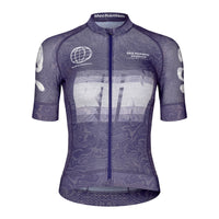 PAS NORMAL STUDIOS Mechanism Logo Maillot ciclismo Mujer - AOP RTN Dark Purple