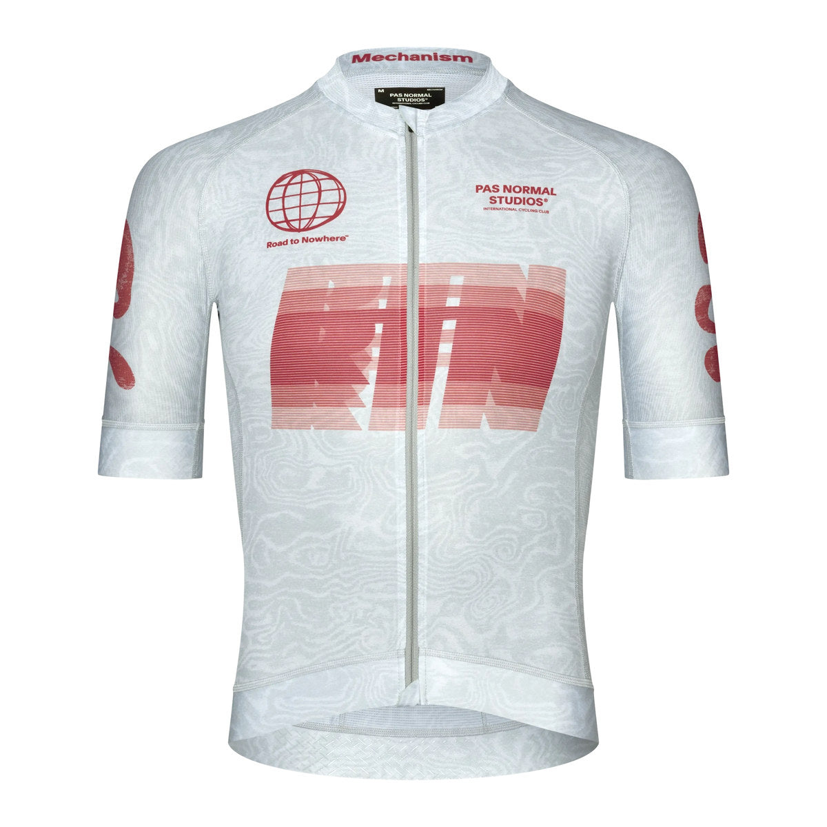 PAS NORMAL STUDIOS Mechanism Logo Jersey - AOP RTN Light Aqua