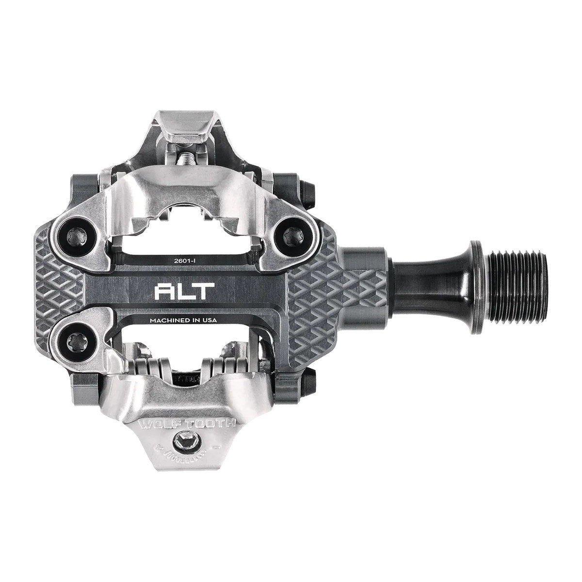 WOLF TOOTH MK0 Alt XC Clipless Pedals - Shadow Grey