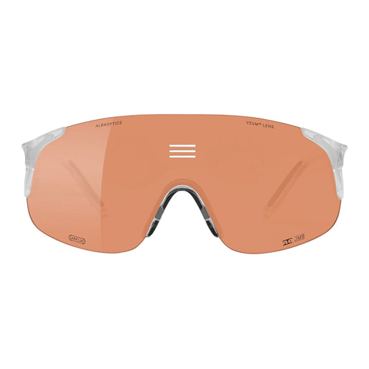 ALBA OPTICS Jumbo Crystal Glossy frame - Vzum Salmon