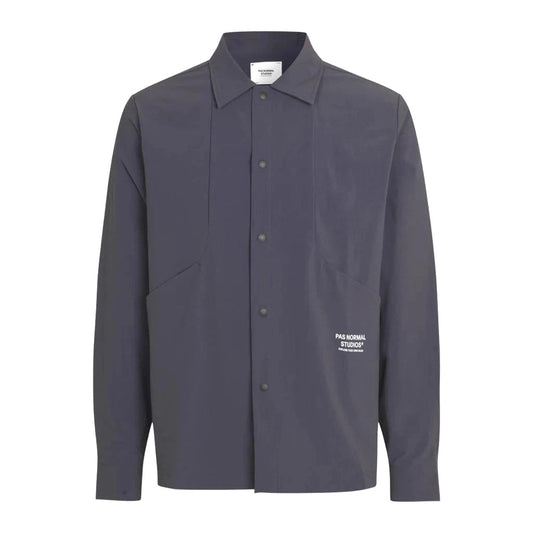 PAS NORMAL STUDIOS OffRace Tech Overshirt - Steel