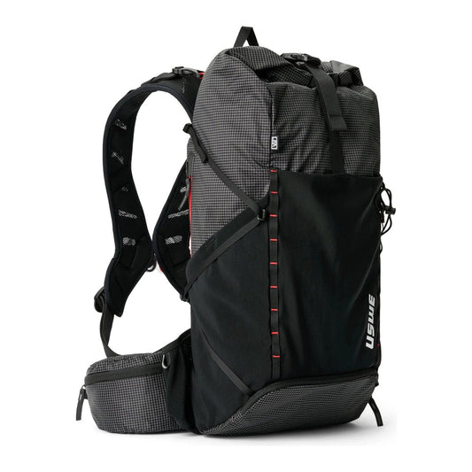 USWE ROLLTOP VST 18 BACKPACK - BLACK