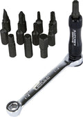 LEZYNE RATCHET KIT WITH BAG - BLACK/NICKEL