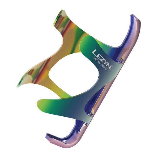 LEZYNE CNC WATER BOTTLE CAGE - NEO METALLIC