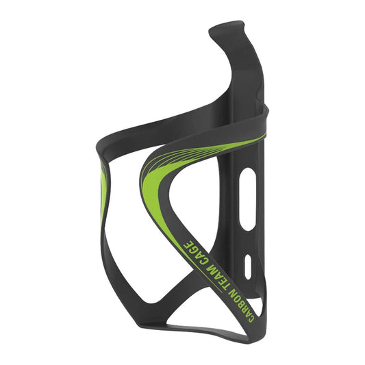 LEZYNE CARBON TEAM WATER BOTTLE CAGE - BLACK/GREEN