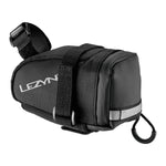 LEZYNE CADDY SADDLE BAG WITH CO2 CARTRIDGE - BLACK