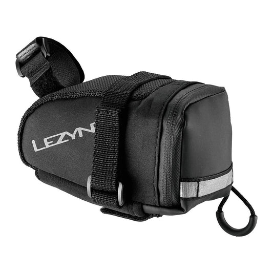 LEZYNE CADDY SADDLE BAG WITH CO2 CARTRIDGE - BLACK