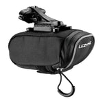 LEZYNE MICRO CADDY SADDLE BAG WITH QR MOUNT - BLACK