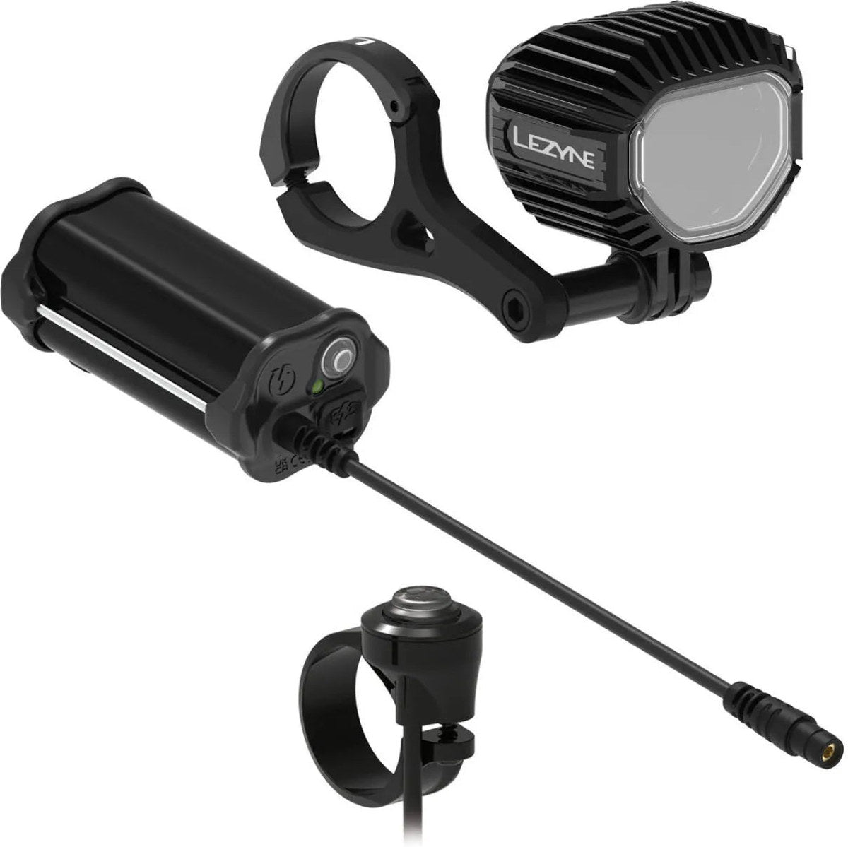 LEZYNE SUPER HB STVZO P1350+ LOADED KIT - BLACK