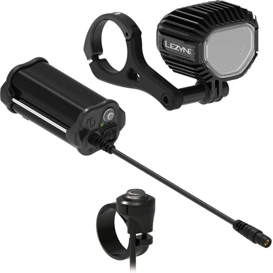 LEZYNE SUPER HB STVZO P1350+ LOADED KIT - BLACK