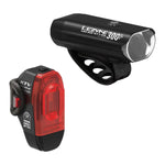LEZYNE MICRO STVZO 300+ / KTV DRIVE STVZO LIGHT SET - BLACK