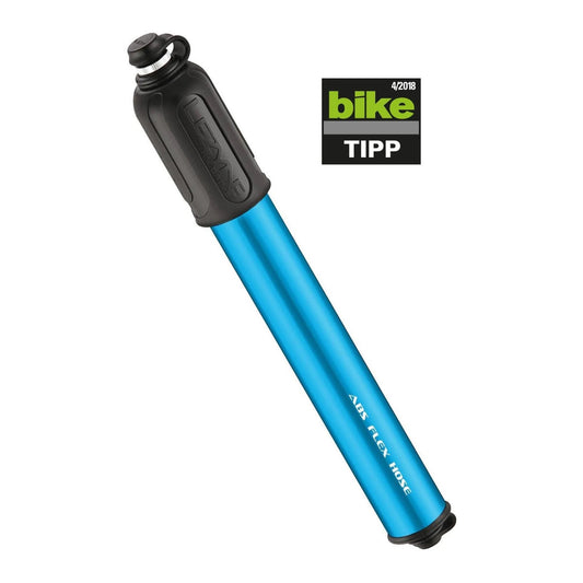 LEZYNE CNC DRIVE HV MEDIUM MINI PUMP - BLUE/GLOSSY