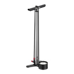 LEZYNE CNC FLOOR DRIVE FLOOR PUMP - SILVER/GLOSSY