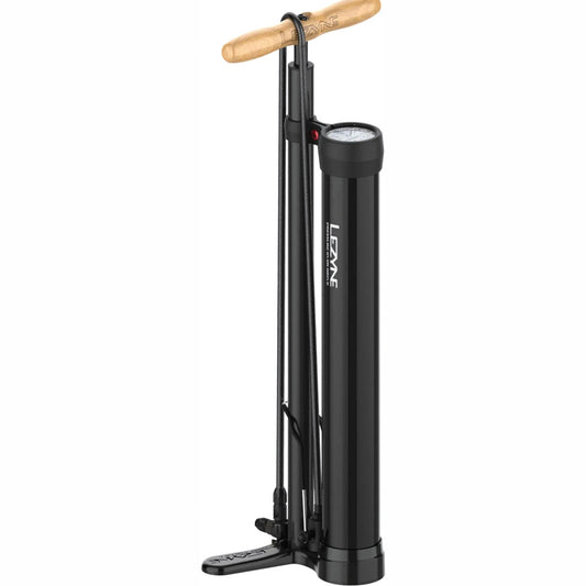 LEZYNE PRESSURE OVER DRIVE FLOOR PUMP - BLACK/GLOSSY