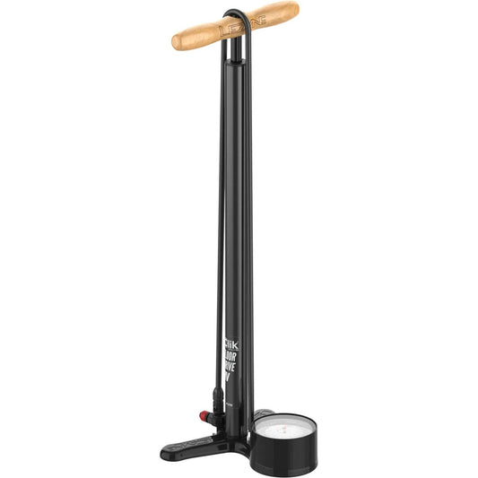 LEZYNE CLIK DRIVE HV FLOOR PUMP - BLACK