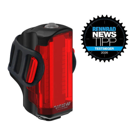 LEZYNE RADAR STVZO REAR LIGHT - Red