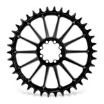 GARBARUK ROUND CHAINRING DIRECT MOUNT AXS ROAD/GRAVEL - BLACK