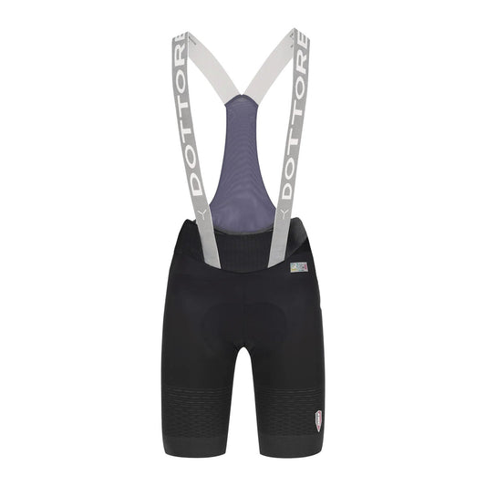 Q36.5 Dottore Clima Bib Shorts Women - Black