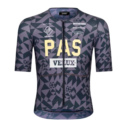 PAS NORMAL STUDIOS Mechanism Pro Men`s Jersey - AOP Origami Grey