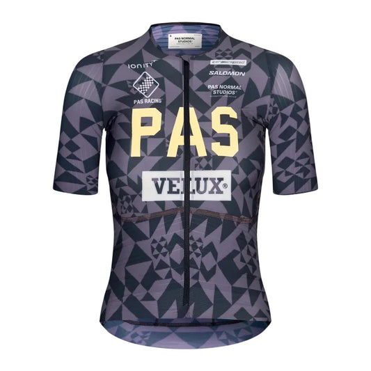PAS NORMAL STUDIOS Mechanism Pro Women`s Jersey - AOP Origami Grey