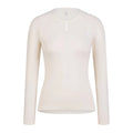RAPHA MERINO LONG SLEEVE BASE LAYER - CREAM/WHITE