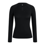 RAPHA MERINO LONG SLEEVE BASE LAYER - BLACK