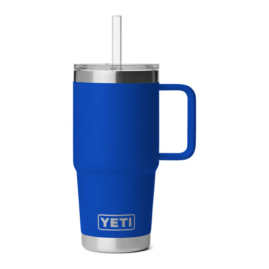 YETI Rambler 25 OZ 739ML Straw Mug - Royal blue