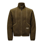 PAS NORMAL STUDIOS Off Race Pile Fleece Jacket - Deep Olive