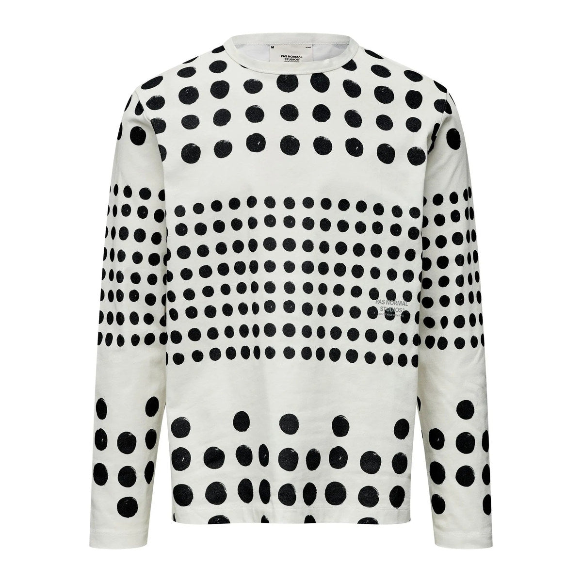 PAS NORMAL STUDIOS Off Race Graphic Long Sleeve TShirt - Off White