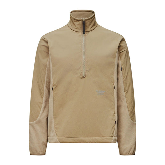 PAS NORMAL STUDIOS Off Race Light Fleece Half Zip - Beige