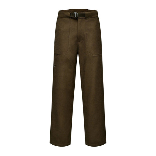 PAS NORMAL STUDIOS Off Race Corduroy Pants - Deep Olive