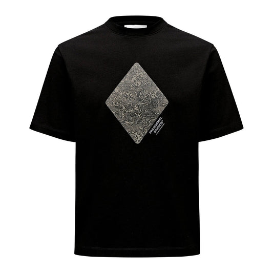 PAS NORMAL STUDIOS Off Race Graphic T Shirt - Black