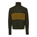 PAS NORMAL STUDIOS Off Race Merino Knit Half Zip - Olive