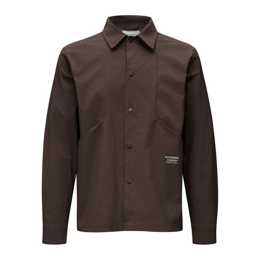 PAS NORMAL STUDIOS Off Race Tech Overshirt - Dark Purple