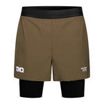 PAS NORMAL STUDIOS T.K.O. Balance 2in1 Shorts - Dark Stone