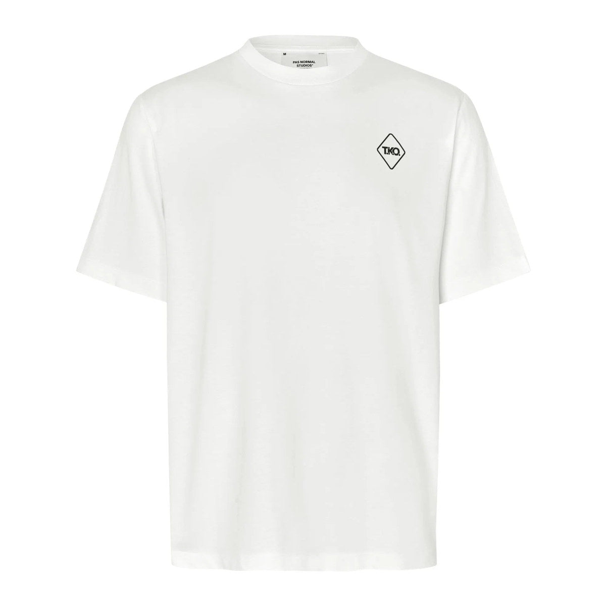 PAS NORMAL STUDIOS T.K.O. Off Race Graphic TShirt - White
