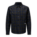 PAS NORMAL STUDIOS Off Race Seersucker Shirt - Dark Navy