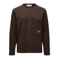 PAS NORMAL STUDIOS Off Race Cotton Tech Long Sleeve TShirt - Dark Purple