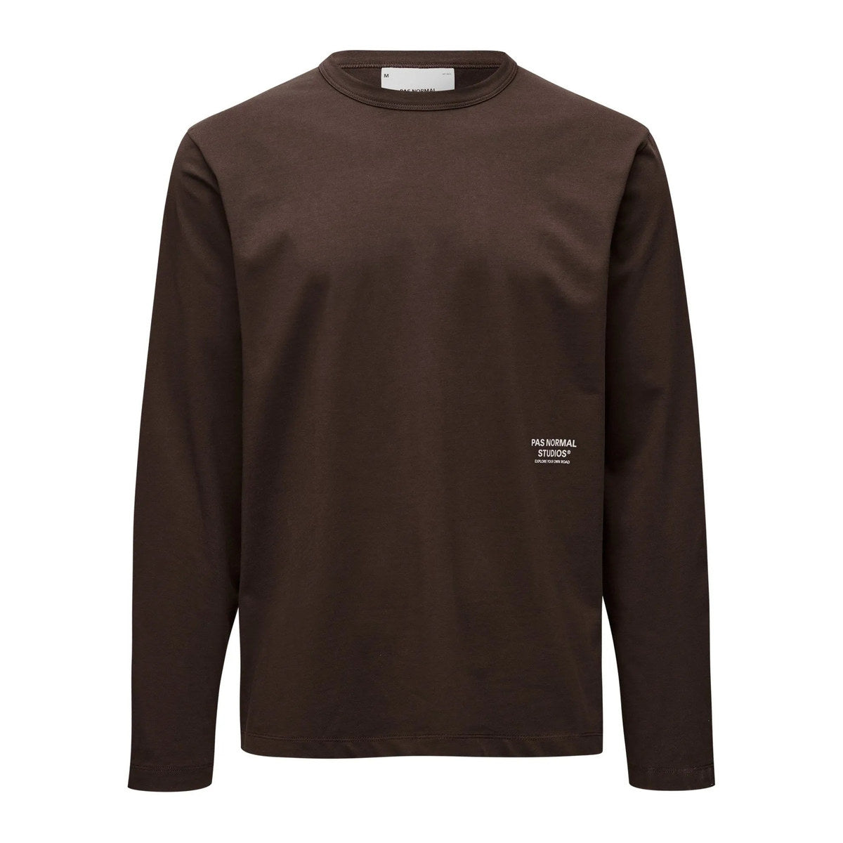 PAS NORMAL STUDIOS Off Race Cotton Tech Long Sleeve TShirt - Dark Purple