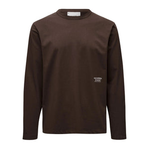 PAS NORMAL STUDIOS Off Race Cotton Tech Long Sleeve TShirt - Dark Purple
