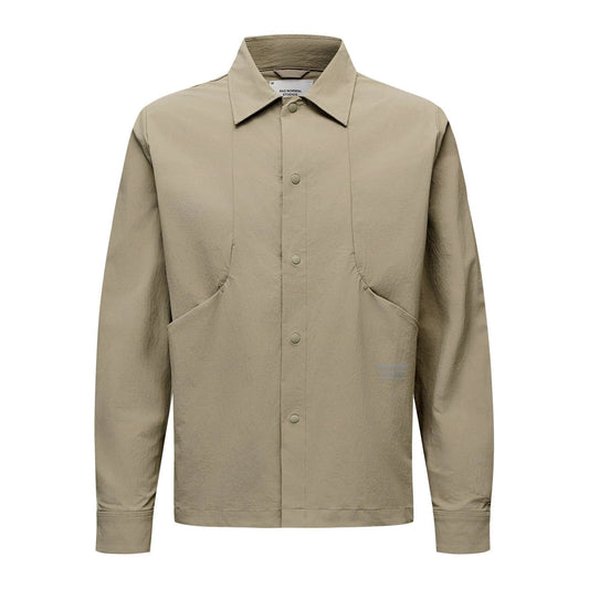 PAS NORMAL STUDIOS Off Race Tech Overshirt - Dusty Earth