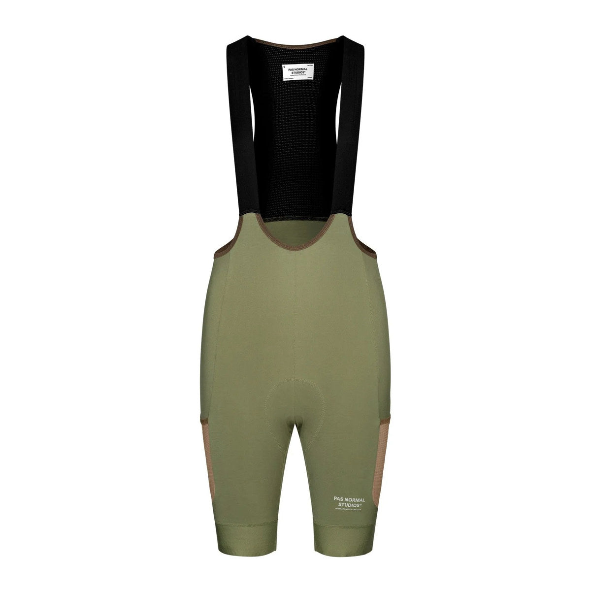 PAS NORMAL STUDIOS Women Escapism Cargo Bibs - Light Olive