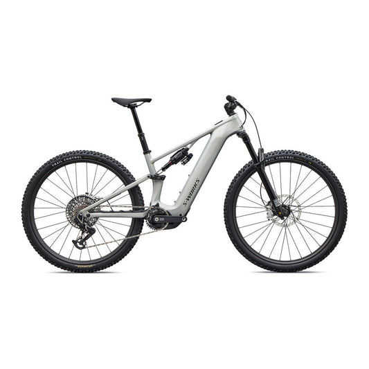 SPECIALIZED SWORKS TURBO LEVO R MTB EBIKE - DLM MET/CMLN SIL GRN/OAK GRN MET