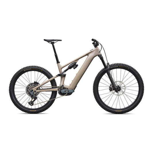 SPECIALIZED TURBO LEVO 4 EXPERT MTB EBIKE- SANDSTONE METALLIC/BLACK PEARL/BRONZE GOLD METALLIC