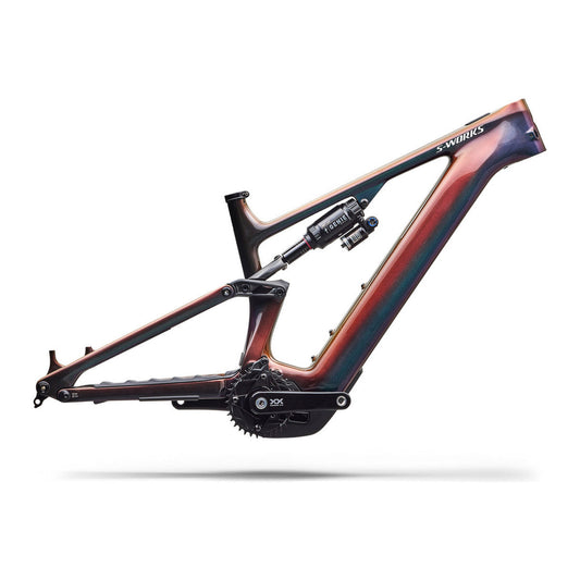 SPECIALIZED SWORKS TURBO LEVO 4 EFRAMESET - METOBSD/CMLNSPN/METWHTSIL