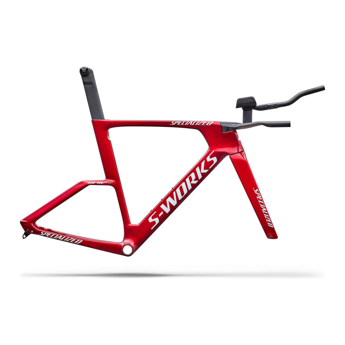 SPECIALIZED SWORKS SHIV TT DISC MODULE - RUBY METALLIC/METALLIC WHITE SILVER