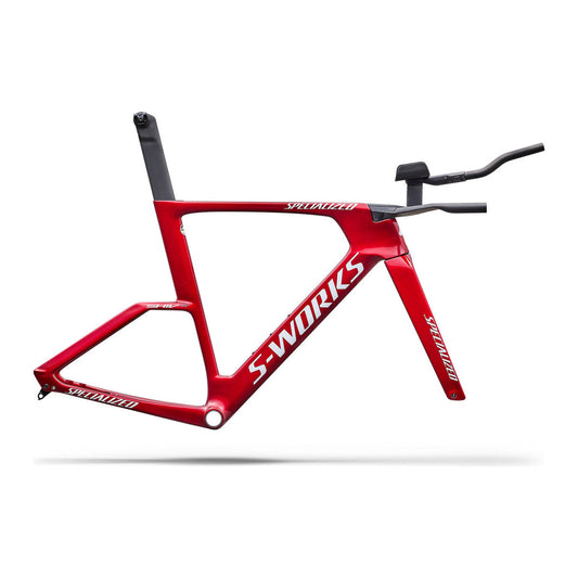 SPECIALIZED SWORKS SHIV TT DISC MODULE - RUBY METALLIC/METALLIC WHITE SILVER