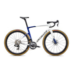SPECIALIZED TARMAC SL9 S LEVEL Road Bike - WHITE/MAJOLICA BLUE METALLIC/OBSIDIAN METALLIC