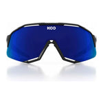 KOO Demos Eyewear Black/Blue - Blue Sky Mirror Lens